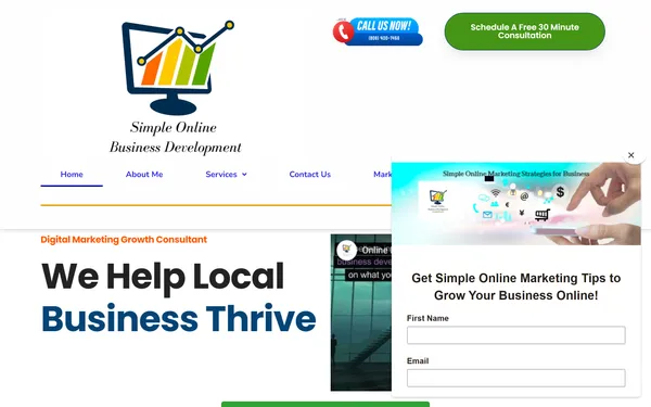 img of B2B Digital Marketing Agency - Simple Online Business Development Services